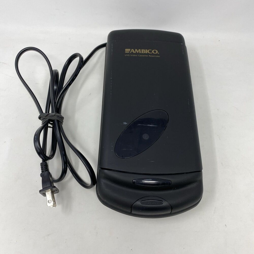 Vintage Ambico VHS Video Cassette Tape Rewinder Tested & Working